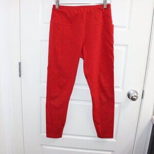 3/$30 Sweaty Betty‎ POWER Leggings size Small 7/8 Length 24' inseam Red